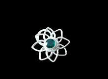 Load image into Gallery viewer, Flower Sterling Silver Wire92.5  Nosepin ANARO FASHIONS