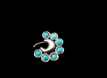 Load image into Gallery viewer, Moon wire nosepin ANARO FASHIONS