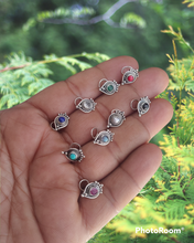 Load image into Gallery viewer, Drop Sterling Silver 92.5 Wire Nosepin