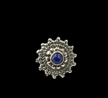 Load image into Gallery viewer, Handmade 12mm Anarkali Sterling silver 92.5 wire nosepin