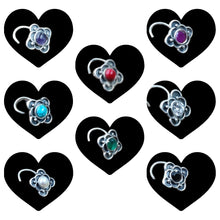 Load image into Gallery viewer, Sterling Silver 92.5  Wire Nosepins ANARO FASHIONS
