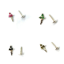 Load image into Gallery viewer, Screw sterling Silver nosepin