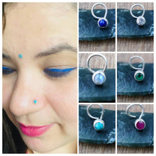 Load image into Gallery viewer, Sterling Silver Wire92.5  Nosepin ANARO FASHIONS