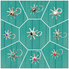 Load image into Gallery viewer, Madhubala Sterling Silver 92.5 wire nosepins ANARO FASHIONS