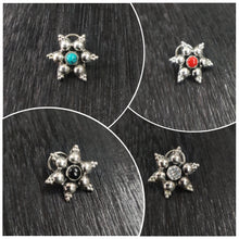 Load image into Gallery viewer, Tribal Sterling Silver 92.5 wire Nosepin ANARO FASHIONS