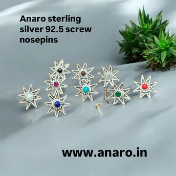 Elevate Your Style with Stunning 925 Sterling Silver Nosepins
