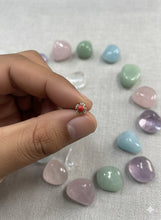 Load image into Gallery viewer, Sana 6mm. Stone Screw sterling Silver nosepin
