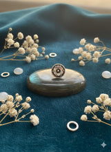 Load image into Gallery viewer, 7mm Screw sterling Silver nosepin
