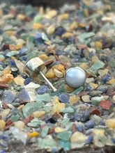 Load image into Gallery viewer, Plain Sterling silver 92.5 ballend straight nosepin for Pierced Nose
