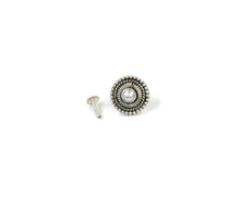 Load image into Gallery viewer, Pakizah Handmade 10mm Screw sterling Silver nosepin
