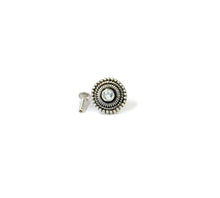 Load image into Gallery viewer, Pakizah Handmade 10mm Screw sterling Silver nosepin
