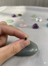 Load image into Gallery viewer, Sana 6mm. Stone Screw sterling Silver nosepin
