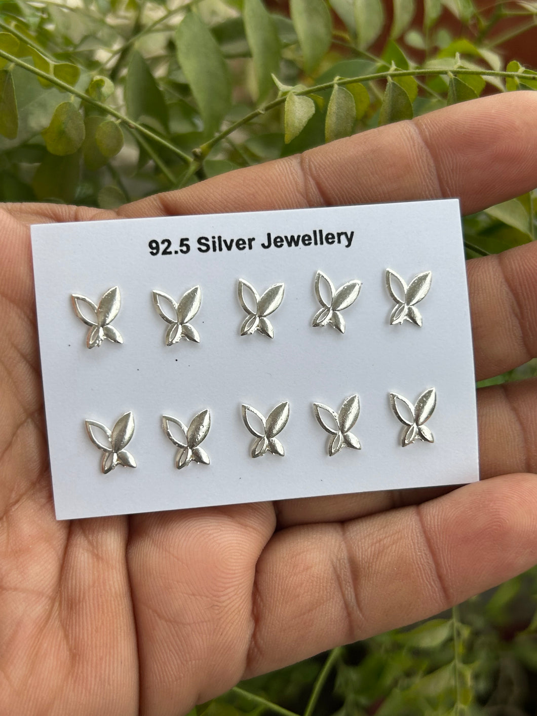 10mm Screw sterling Silver nosepin