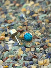 Load image into Gallery viewer, Plain Sterling silver 92.5 ballend straight nosepin for Pierced Nose
