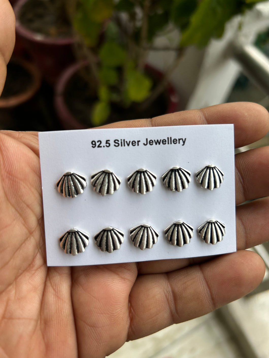 Screw sterling Silver nosepin