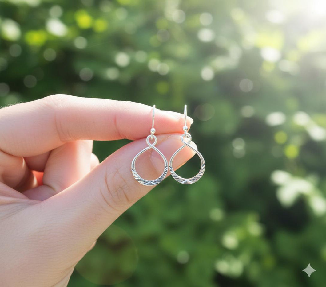 Elegant Sterling Silver 92.5 Earing