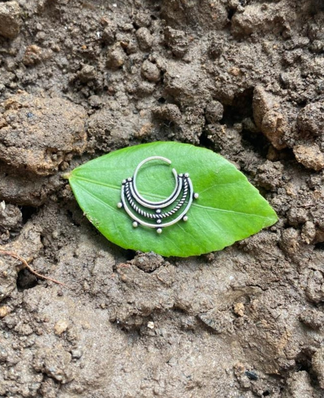 SILVER SEPTUM RING