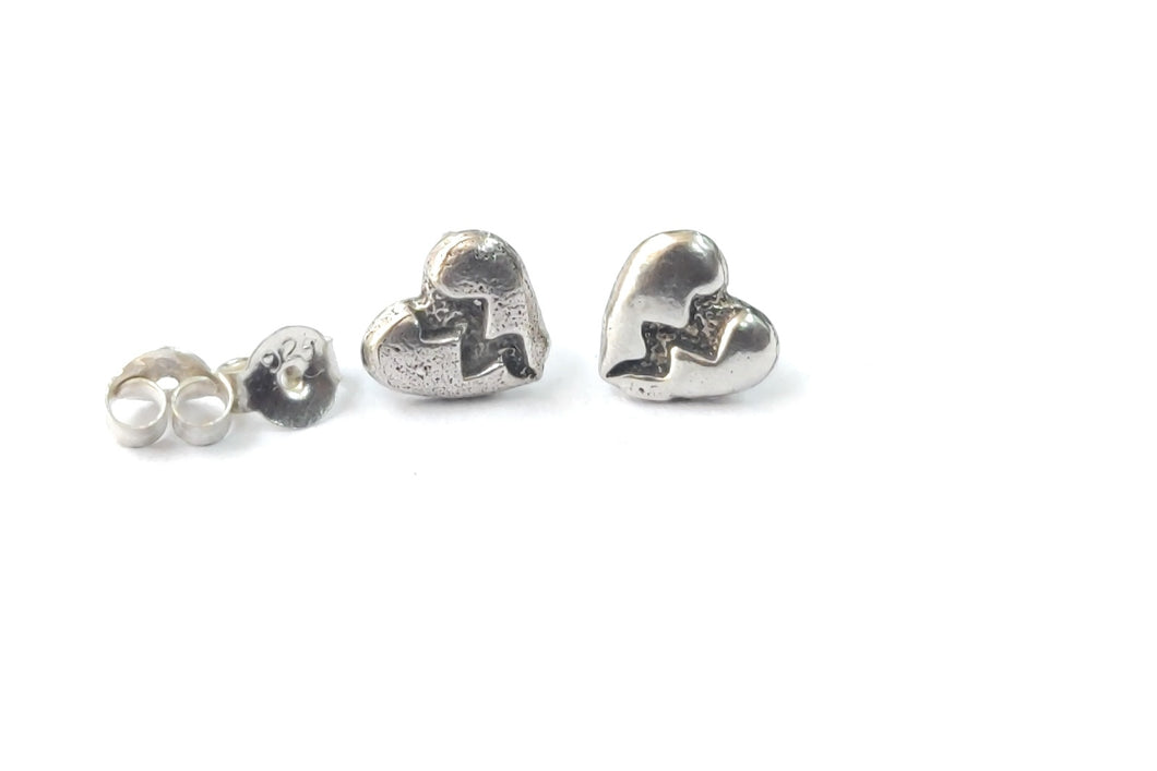 Sterling Silver Studs 8x7 mm