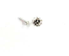 Load image into Gallery viewer, Zircon Screw sterling Silver nosepin
