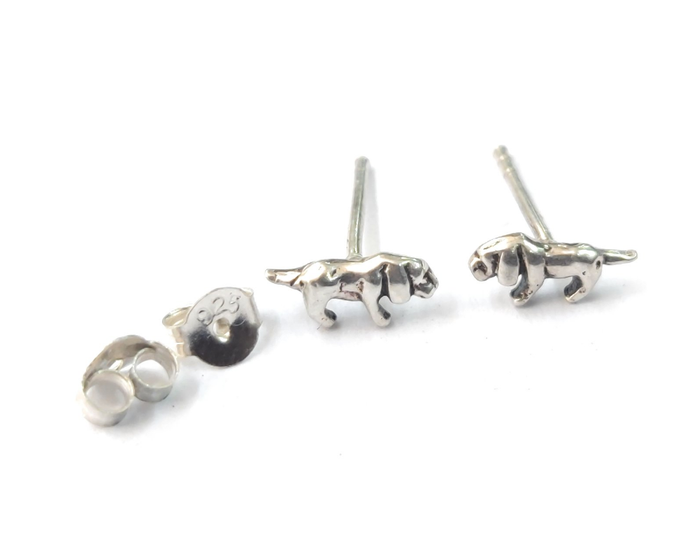 Sterling Silver Studs 9x4mm