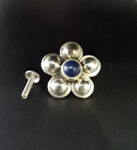 Load image into Gallery viewer, Handmade 13mm Sophie Screw sterling Silver nosepin
