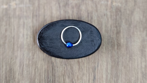 Sterling Silver 92.5 Nosering 10MM ANARO FASHIONS