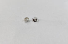 Load image into Gallery viewer, 3mm Sterling silver 92.5 Zircon ear studs for upper / helix piercing ANARO FASHIONS
