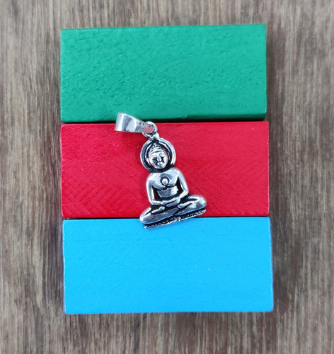 Budha Silver 92.5 Pendant ANARO FASHIONS