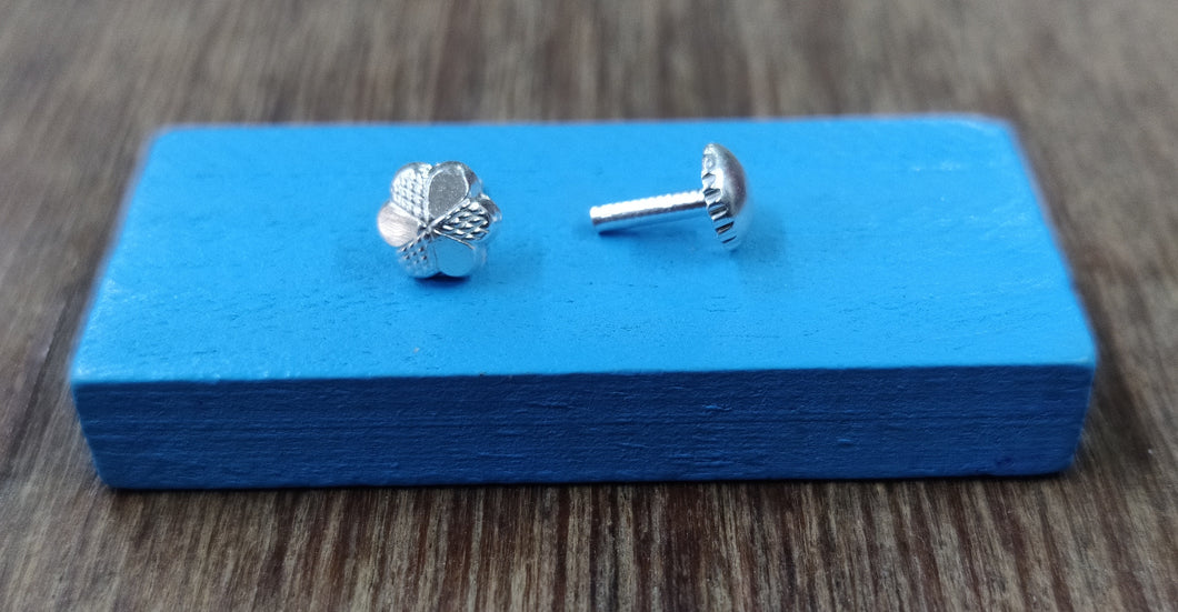 Screw sterling Silver nosepin