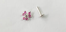 Load image into Gallery viewer, Screw sterling Silver nosepin
