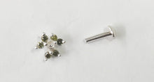 Load image into Gallery viewer, Screw sterling Silver nosepin
