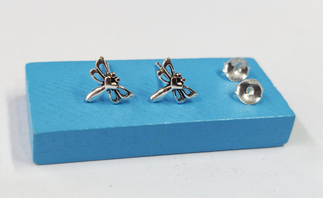 Sterling Silver Studs 9x 7 mm