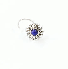 Load image into Gallery viewer, 8mm Samoha Sterling silver 92.5 Wire Nosepin
