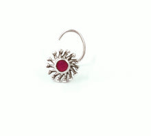 Load image into Gallery viewer, 8mm Samoha Sterling silver 92.5 Wire Nosepin
