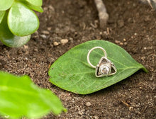 Load image into Gallery viewer, Handmade Triangle sterling silver 92.5 Wire Nosepin
