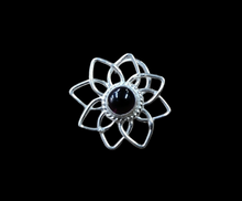 Load image into Gallery viewer, Flower Sterling Silver Wire92.5  Nosepin ANARO FASHIONS
