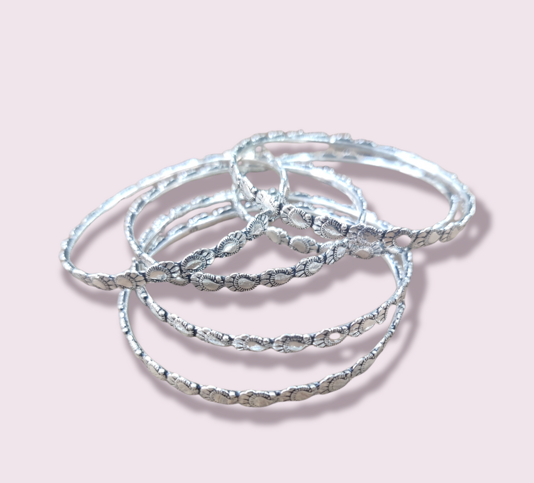 Silver Bangles Sterling Silver 92.5