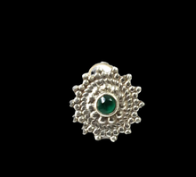 Load image into Gallery viewer, Handmade 12mm Anarkali Sterling silver 92.5 wire nosepin
