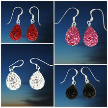 Load image into Gallery viewer, Drop Zircon Sterling Silver 92.5 Earing ANARO FASHIONS
